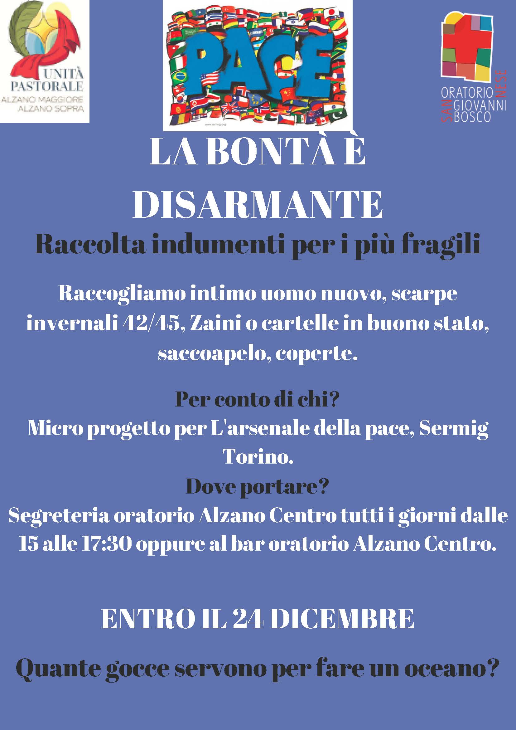 LA BONTÀ DISARMANTE